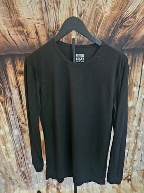 32 Degrees Men’s Black Long Sleeve Crew Thermal